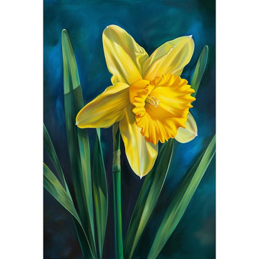 Yellow Flower Canvas Painting
